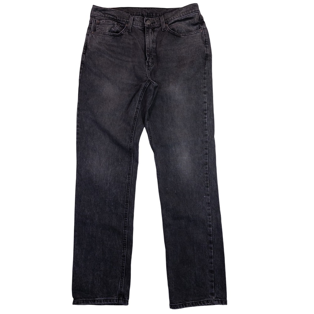 Levi's 541 Athletic Taper Jeans Mens 34x34 Washed Black Excellent Denim Pants